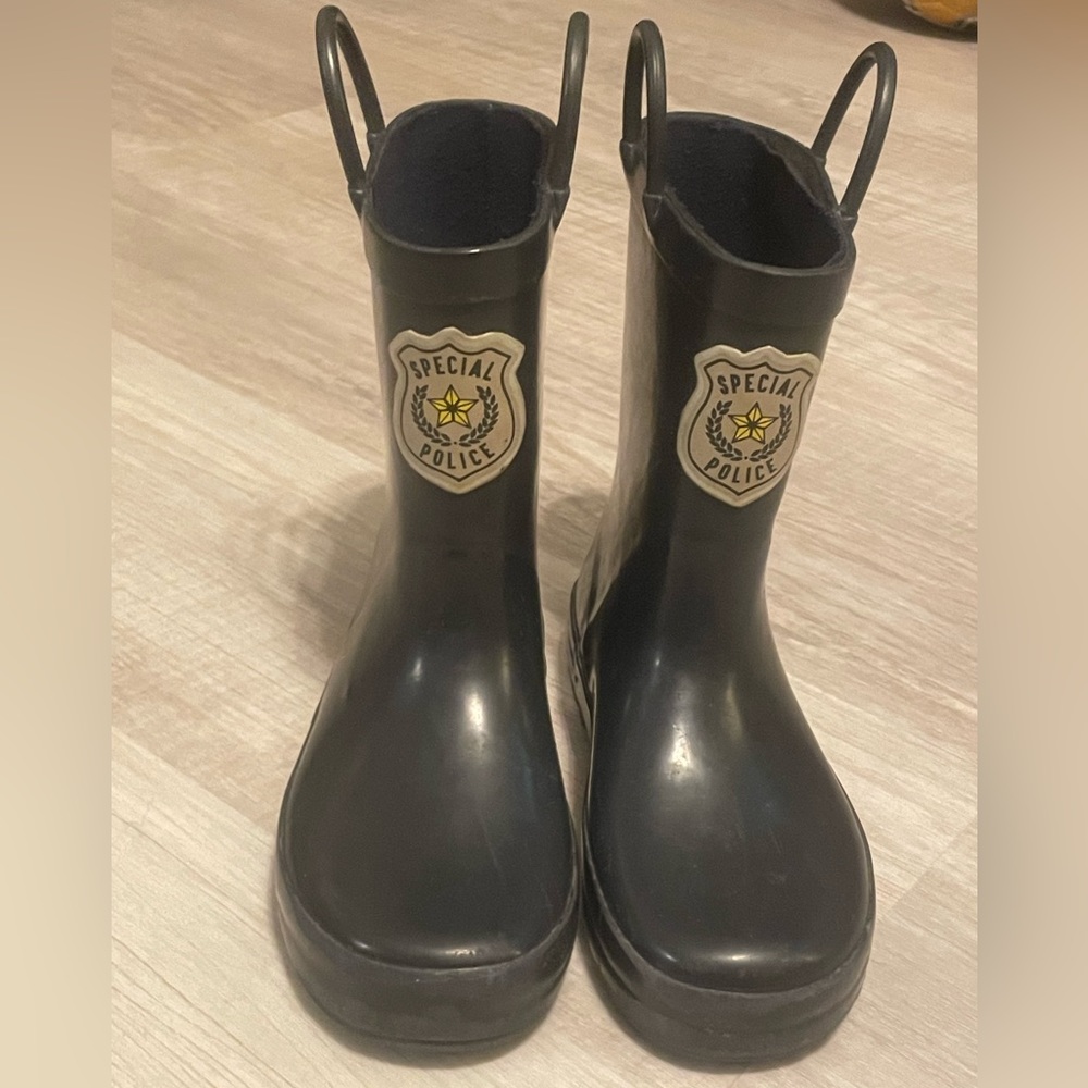 Navy Blue Capelli’s Rain Boots Size 12